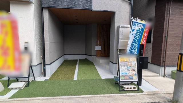 高槻市明野町　新築戸建　２号地 駐車場