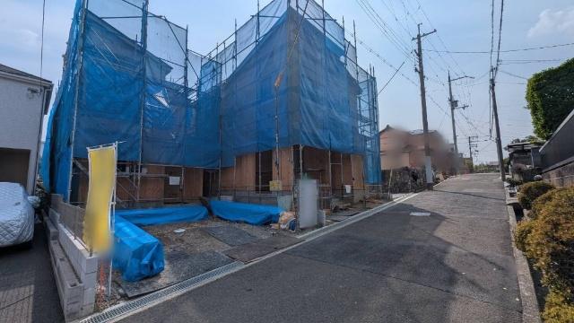 建築中　同社施工の完成物件が内覧可能です