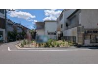 建築条件付き売土地　北東角地