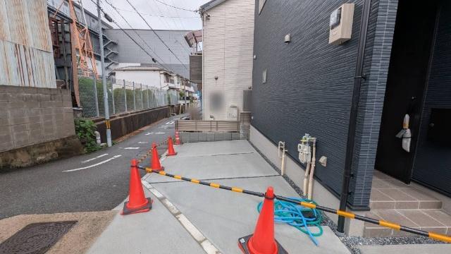 高槻市下田部町二丁目　新築戸建　１期１号地 駐車場