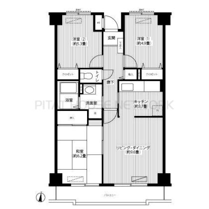 住環境良好のお部屋