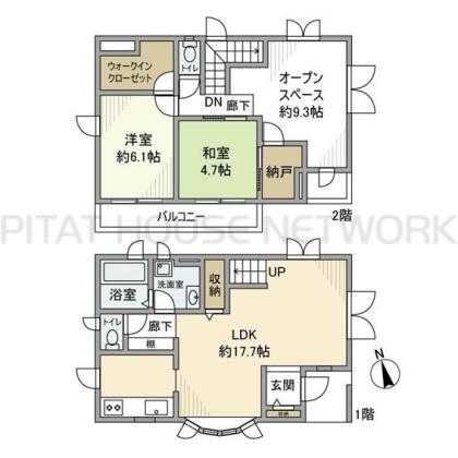  間取り図写真