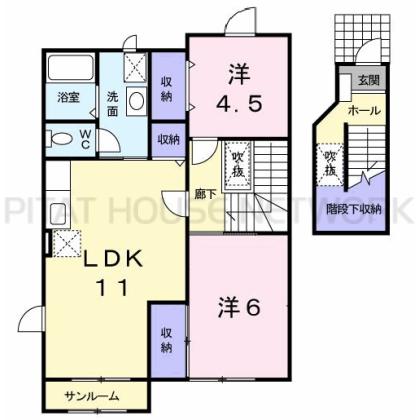  間取り図写真