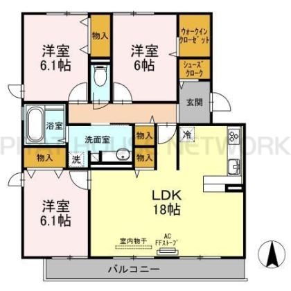  間取り図写真