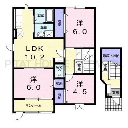  間取り図写真