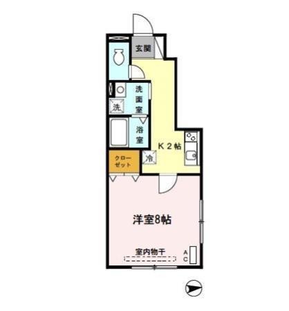 サンパティーク・創（101） 間取り図画像