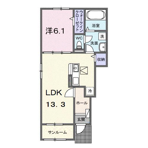 ニューファミーレ（101） 間取り図画像