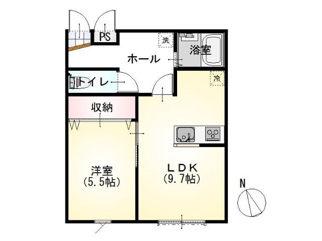 ラフィネ千秋城下町（210） 間取り図画像