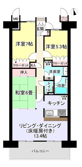  間取り図写真