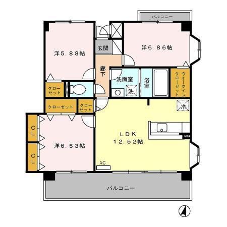  間取り図写真