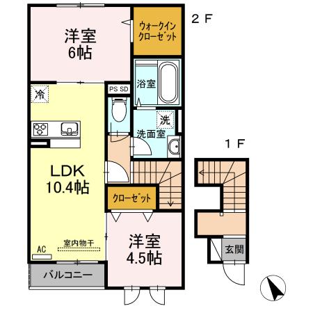  間取り図写真