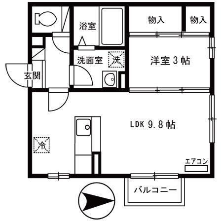  間取り図写真