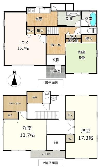  間取り図写真
