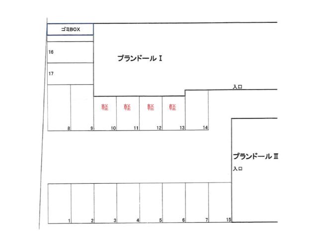 プランドールⅠ（203） 部屋画像