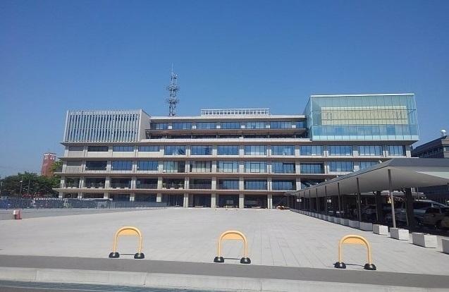 秋田市役所：1400m