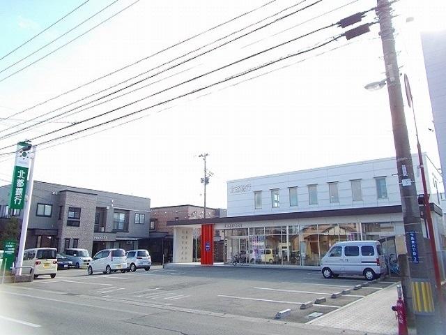 北都銀行　牛島支店：1000m