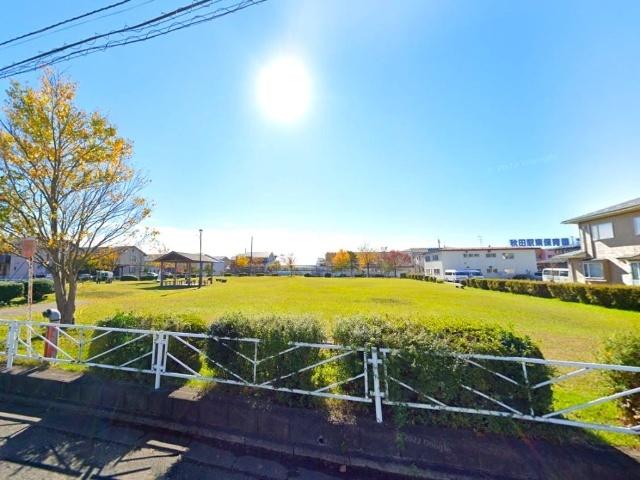 広面高田街区公園：40m