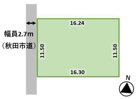 56坪整形地＆平坦地です