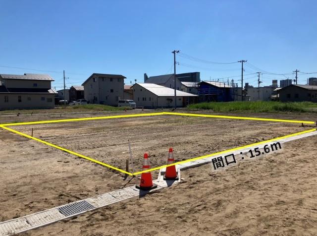 間口はゆとりの15.6ｍ！