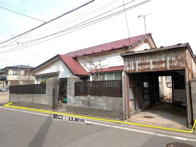 間口はゆとりの13.8ｍ