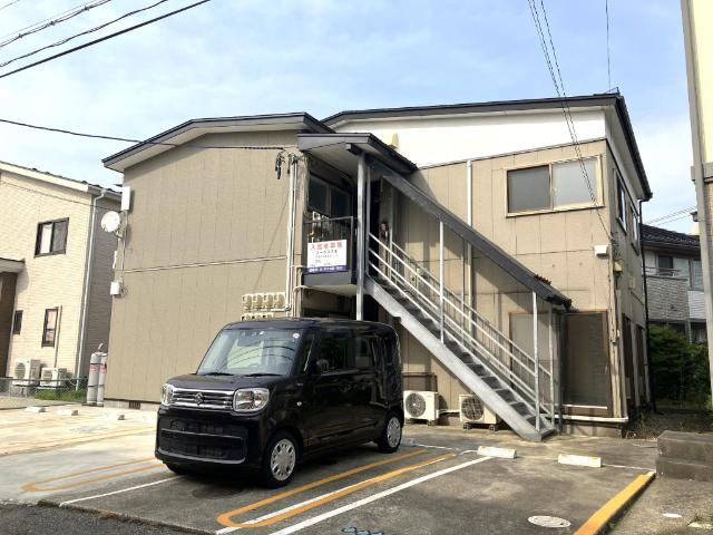 秋田市手形からみでん　中古アパート 外観