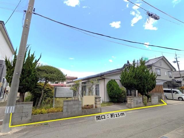 間口はゆとりの15ｍ