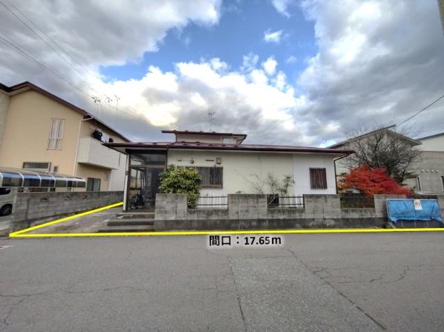 間口17.65mの整形地です！