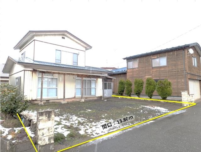 ゆとりのある敷地です