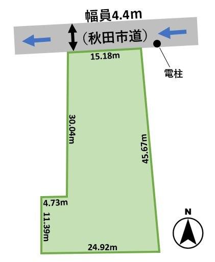ゆとりの250坪平坦地！