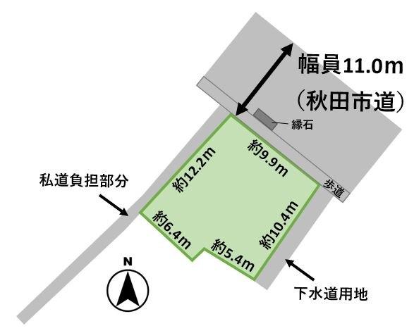 スーパー・コンビニが徒歩5分圏内の立地です