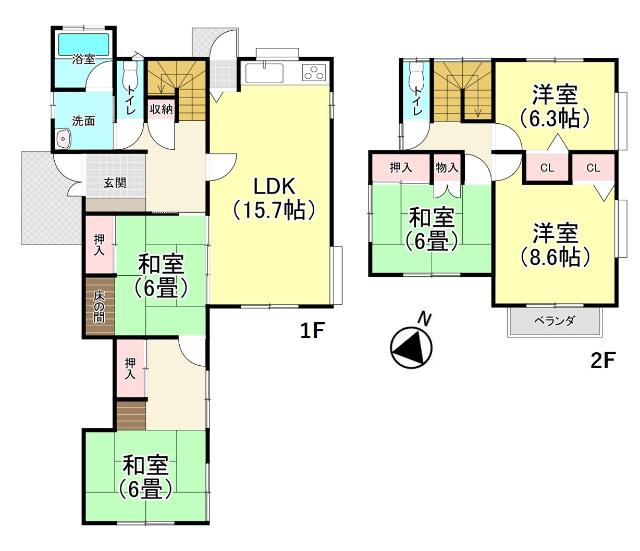 2013年に1F和室を増築しています
