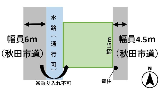 72坪の整形地＆平坦地