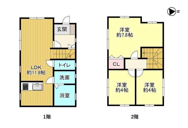 2026年2月ハウスクリーニング実施済みの3LDK物件！