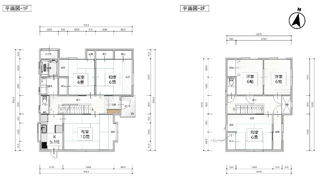 6部屋ある居室は来客用やくつろぎの空間として利用可能！