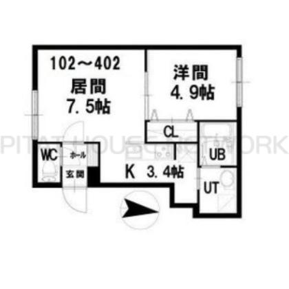  間取り図写真