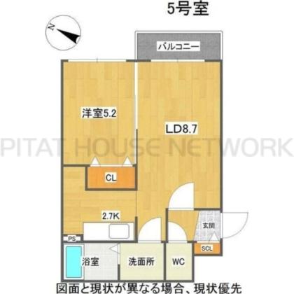  間取り図写真