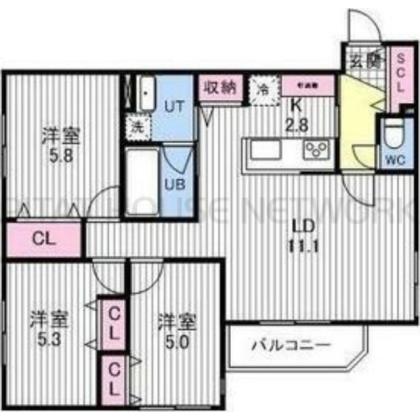  間取り図写真