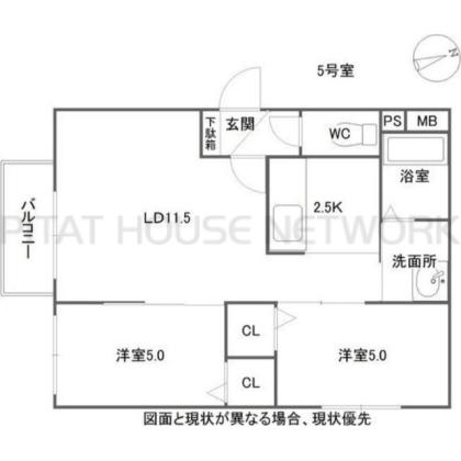  間取り図写真