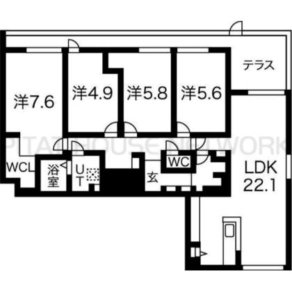 間取り図写真