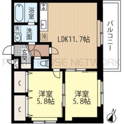  間取り図写真
