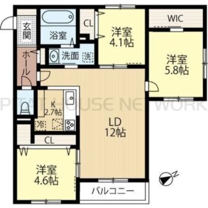  間取り図写真