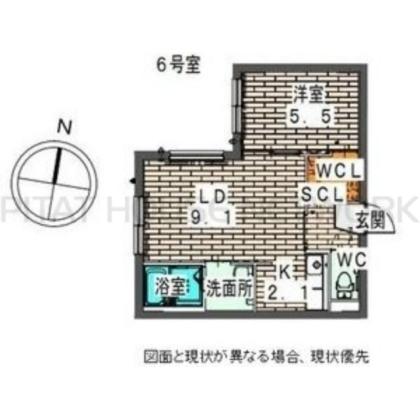  間取り図写真