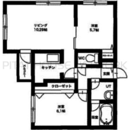  間取り図写真