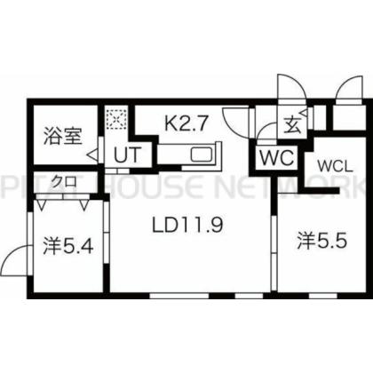  間取り図写真
