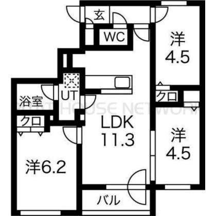  間取り図写真