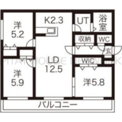  間取り図写真