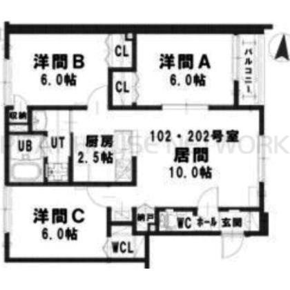  間取り図写真