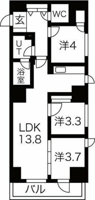  間取り図写真