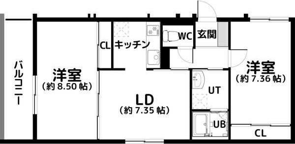  間取り図写真