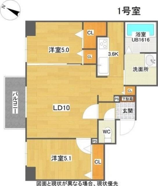 パルティーレ月寒（801） 間取り図画像
